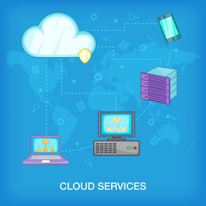 数据基本概念 卡通世界里的笔记本电脑与计算机数据服务